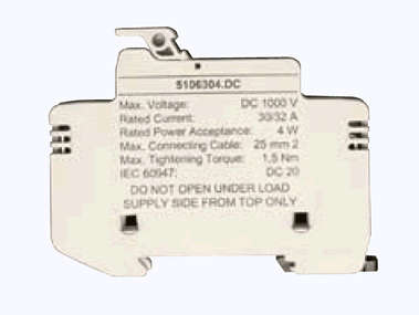 PV fuse holder 10 x 38