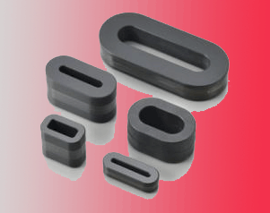 Gapped core made from amorphous metal