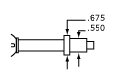 UV lamp end-fitting 4C style